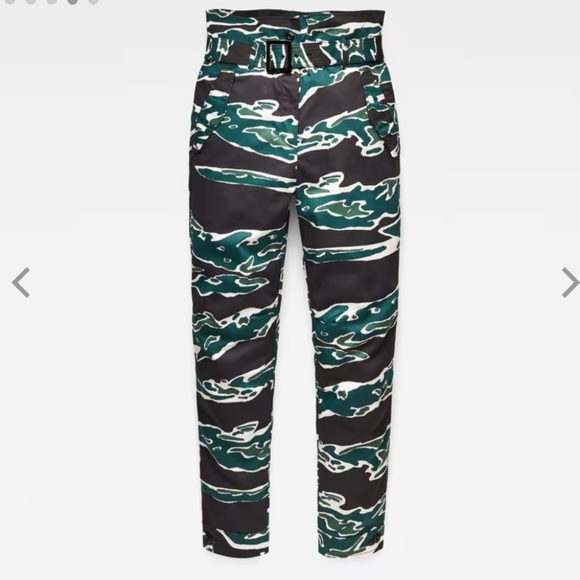 G-Star ROVIC HIGH WAIST PAPERBAG Pants - Picture 4 of 15